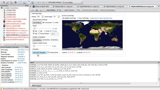 Vutog GPS Simulator 4.0 Overview