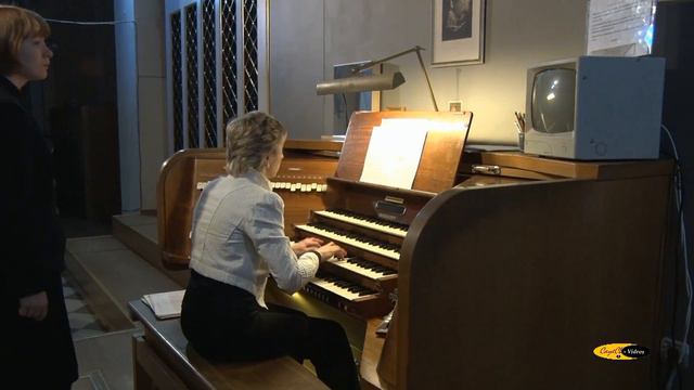 J Cabanilles Tiento de Batalla,5º tono Cathedral de Moscú Rusia- Liudmila Matsyura- órgano смотреть онлайн