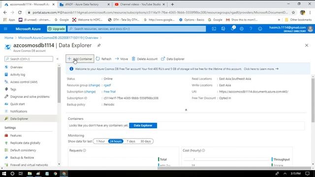 #25. Azure Data Factory - Copy records to COSMOS database смотреть онлайн