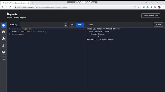 Input Function in Python | Python Episode 4 смотреть онлайн