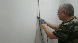 Использование реноватора в качестве штробореза.