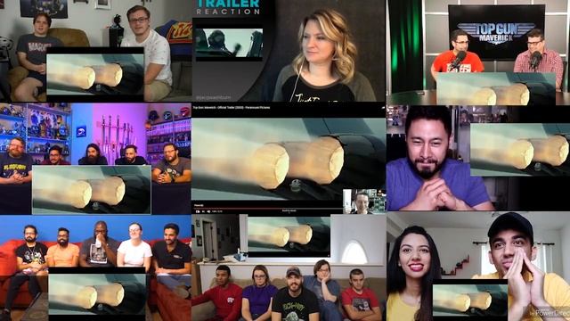 Top Gun Maverick Trailer REACTION MASHUP | Comic Con смотреть онлайн