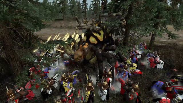 Bretonnia Vs GreenSkins Total War Warhammer 2 Online Battle: Peasants and Knights смотреть онлайн