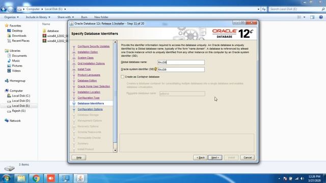 How to install Oracle 12c Database on windows смотреть онлайн