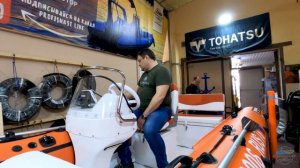 Летний РИБ класса Яхата! RiverBoats 430 с Tohatsu MFS30EPT