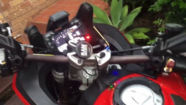 Ducati Multistrada 1200 S 2015 - OBD scan and error code erase смотреть онлайн