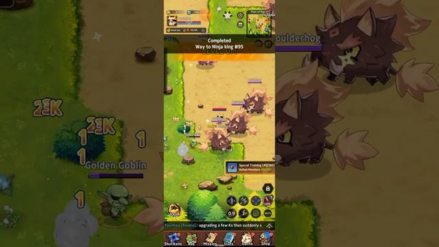 Idle Ninja Online AFK MMORPG - Play Until Character Level 491 смотреть онлайн