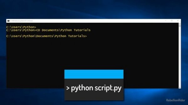 Python tutorial 4: How to Run Python Script using Command prompt by Manish Sharma