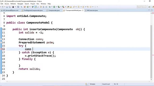 07 Registro con JDBC (Java Database Connectivity) en Java Desktop смотреть онлайн