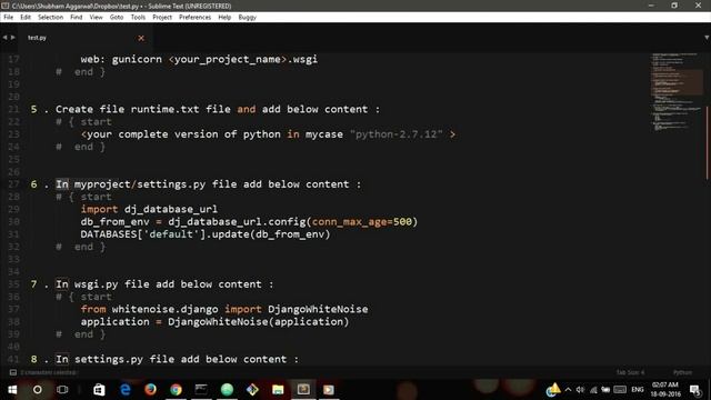 Django application Deployment on Heroku in Windows смотреть онлайн