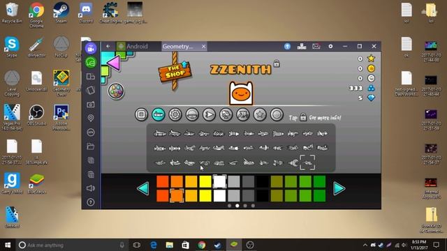 All Geometry Dash 2.1 Icons, Cubes, Ships, Death Effects, etc. смотреть онлайн