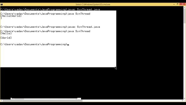 Java Synchronized keyword by Suresh смотреть онлайн