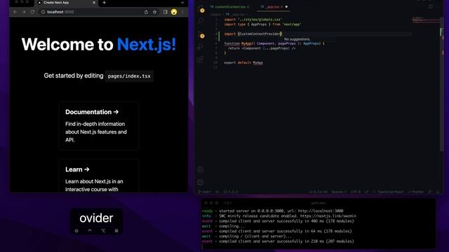 How to create Custom Context in NextJS + Typescript смотреть онлайн
