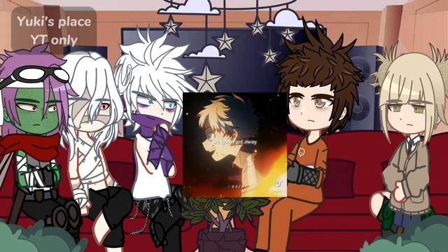 LOV Reacts To Manga Dabi || MHA/BNHA || Gacha Reaction Video