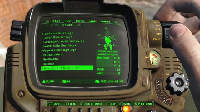 Fallout 4 hardcore survival permadeath смотреть онлайн