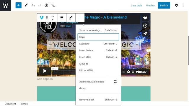 How to Use the WordPress Vimeo Embed Block смотреть онлайн
