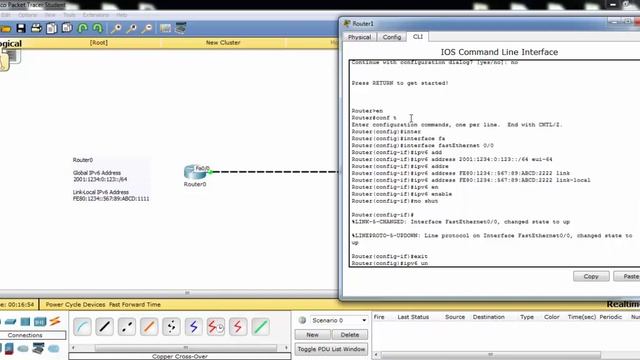 IPv6 Configuration on Cisco Packet Tracer смотреть онлайн