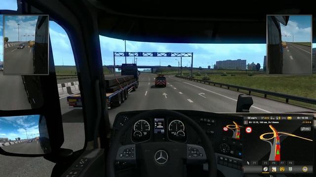 ETS 2 | Mercedes-Benz Actros смотреть онлайн