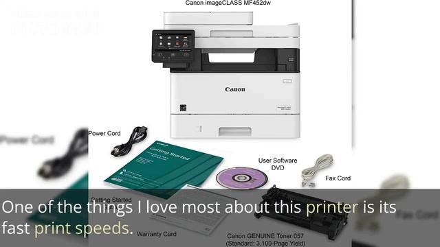 Canon imageCLASS MF452dw multifunction printer Review смотреть онлайн