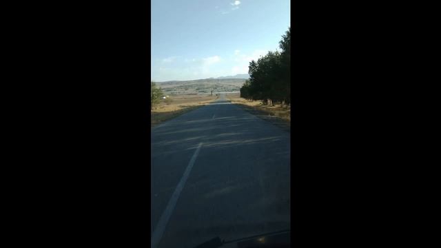 Поворот с трассы Сарыозек-Жаркент на с.Каспан смотреть онлайн