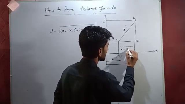find the distance between two points| Derivation of distance formula| Mughal Academy смотреть онлайн