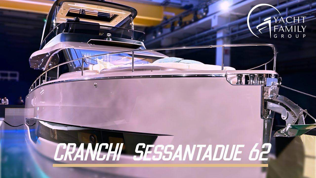 Cranchi Sessantadue 62: Высокие технологии и изысканный дизайн