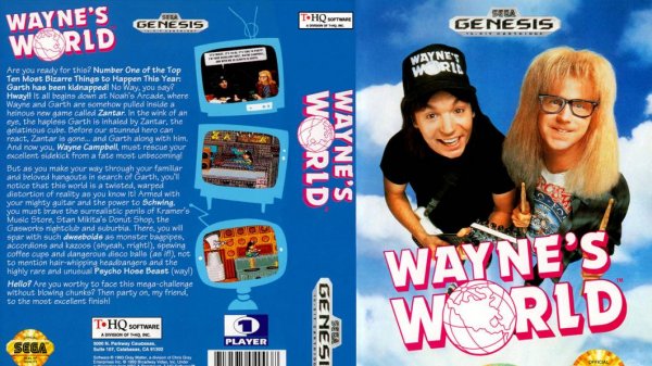 Wayne world (sega) - complete (пройден)