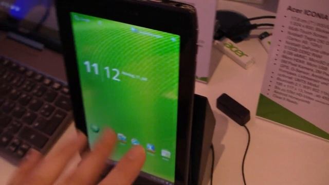 Acer Iconia Tab A100 with Honeycomb Hands On смотреть онлайн