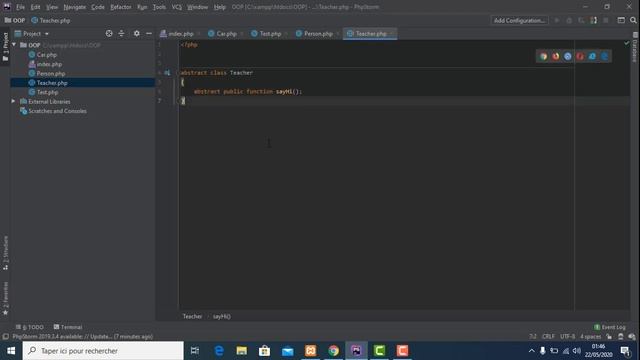 LEARN PHP OOP In Arabic Lesson 10 abstract class | كلاس التجريد смотреть онлайн