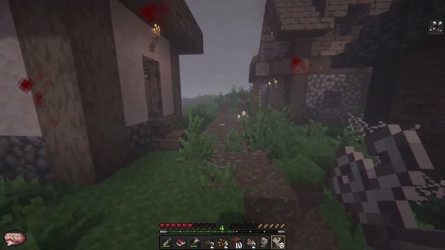 MINECRAFT: ОН СЛЕДИТ ЗА МНОЙ! // FEAR NIGHTFALL #майнкрафт  #minecraft #minecraftsurvival #horror