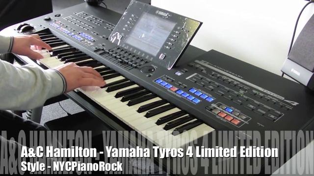 Yamaha Tyros 4 10th Anniversary Limited Edition Demo - NYC Piano Rock смотреть онлайн