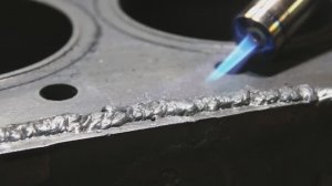 Сварка чугунного блока двигателя МТЗ