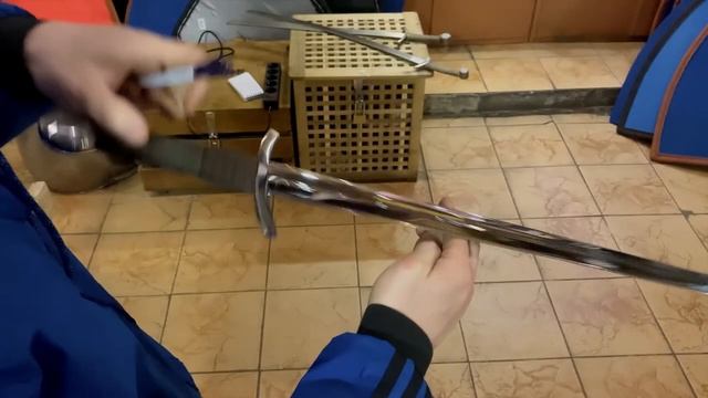 Технические требования к оружию для профбоëв ИСБ. Двуручное и полуторное клинковое оружие. смотреть онлайн