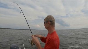 Рыбинское водохранилище .Половили судаков и щук . Вечерняя рыбалка на Рыбинском водохранилище .