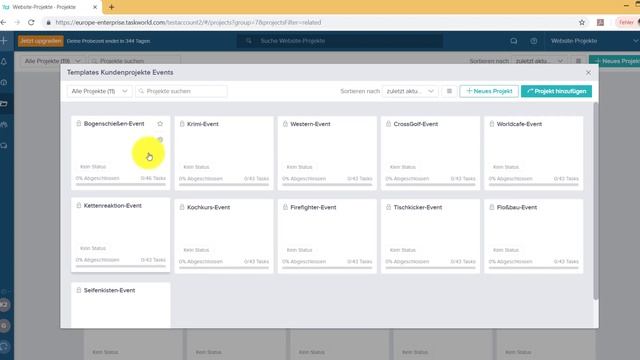 Taskworld Academy - Workflow Videos: Projekt Templates (Vorlagen) смотреть онлайн