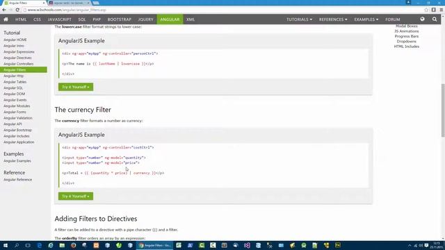 12 AngularJS Filters смотреть онлайн