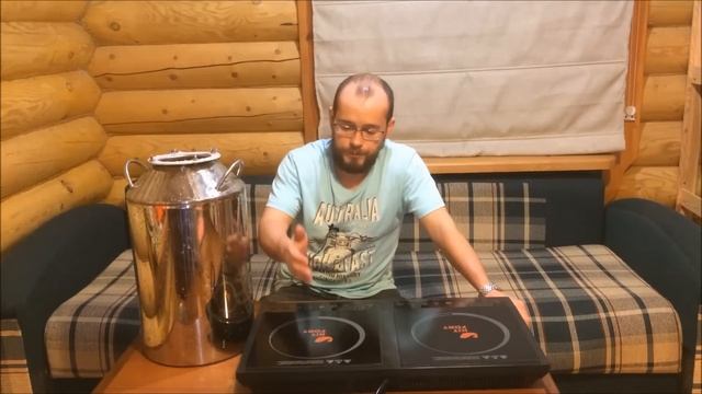 Двухконфорочная индукционная плита Kitfort KT-109. Тест смотреть онлайн