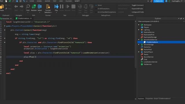 How To Create Custom CHAT ANIMATIONS (Roblox Studio) смотреть онлайн