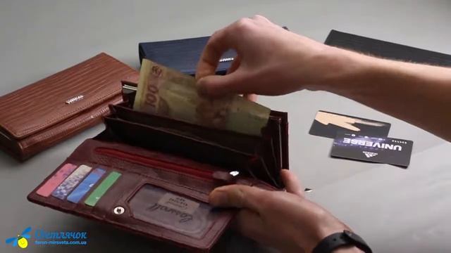 Кошелек женский красный кожаный COSSROLL 5442 смотреть онлайн