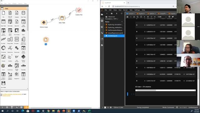 Orange and Python - Numerical Simulation Data Analysis and brief Machine Learning смотреть онлайн