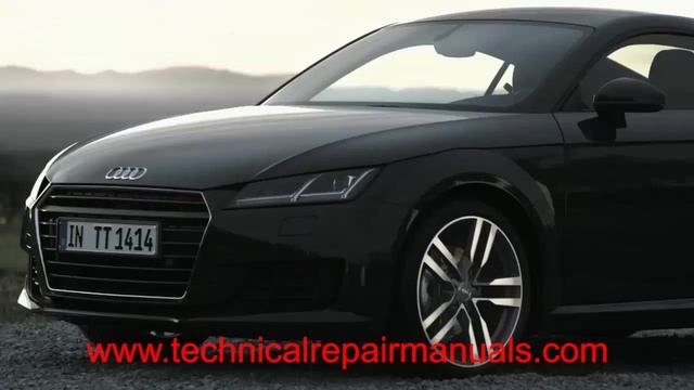 Audi TT 2009 2010 2011 service repair manual смотреть онлайн