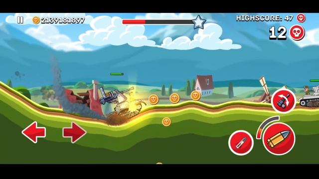 HILLS OF STEEL NEW TANK " FLAK "UNLOCK TANK FULL MAX GAMEPLAY смотреть онлайн