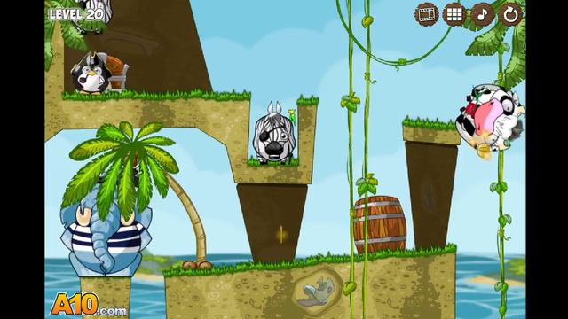 Snoring 3 Treasure Island Full Gameplay Walkthrough All Levels