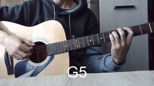 Как играть панк рок на акустической гитаре / уроки гитары