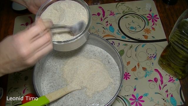 Бездрожжевой цельнозерновой хлеб ? ХЛЕБ ДОМАШНИЙ в духовке Рецепт смотреть онлайн