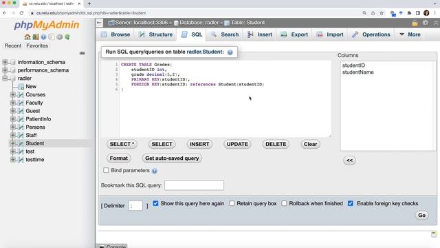 SQL Foreign Key смотреть онлайн