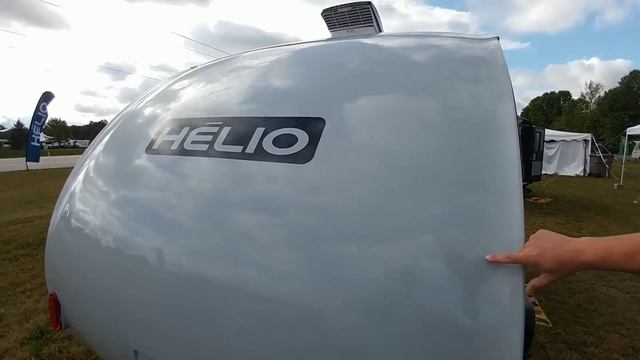 Tiny Crazy Well Built Travel Trailer and Lite! HELIO Fiberglass Campers смотреть онлайн