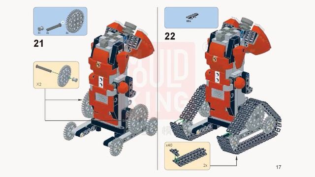 Mould King 13001 Building Instructions, Battlefield 1 with 392 Pieces, Manual free download смотреть онлайн