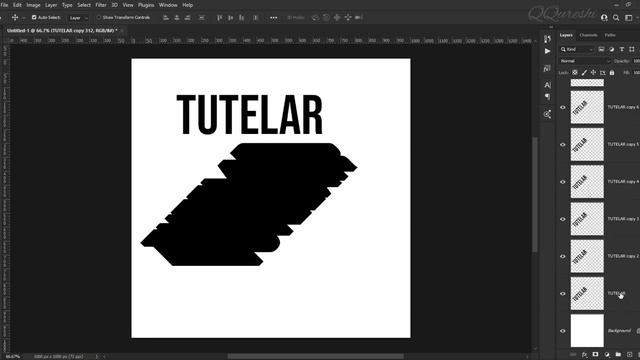 Create Long Shadow on Text in Photoshop - Urdu/Hindi смотреть онлайн