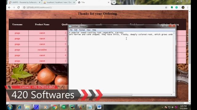 Ecommerce Food Products Sales Forecasting | System | Using | Python | Online Shopping | Project смотреть онлайн